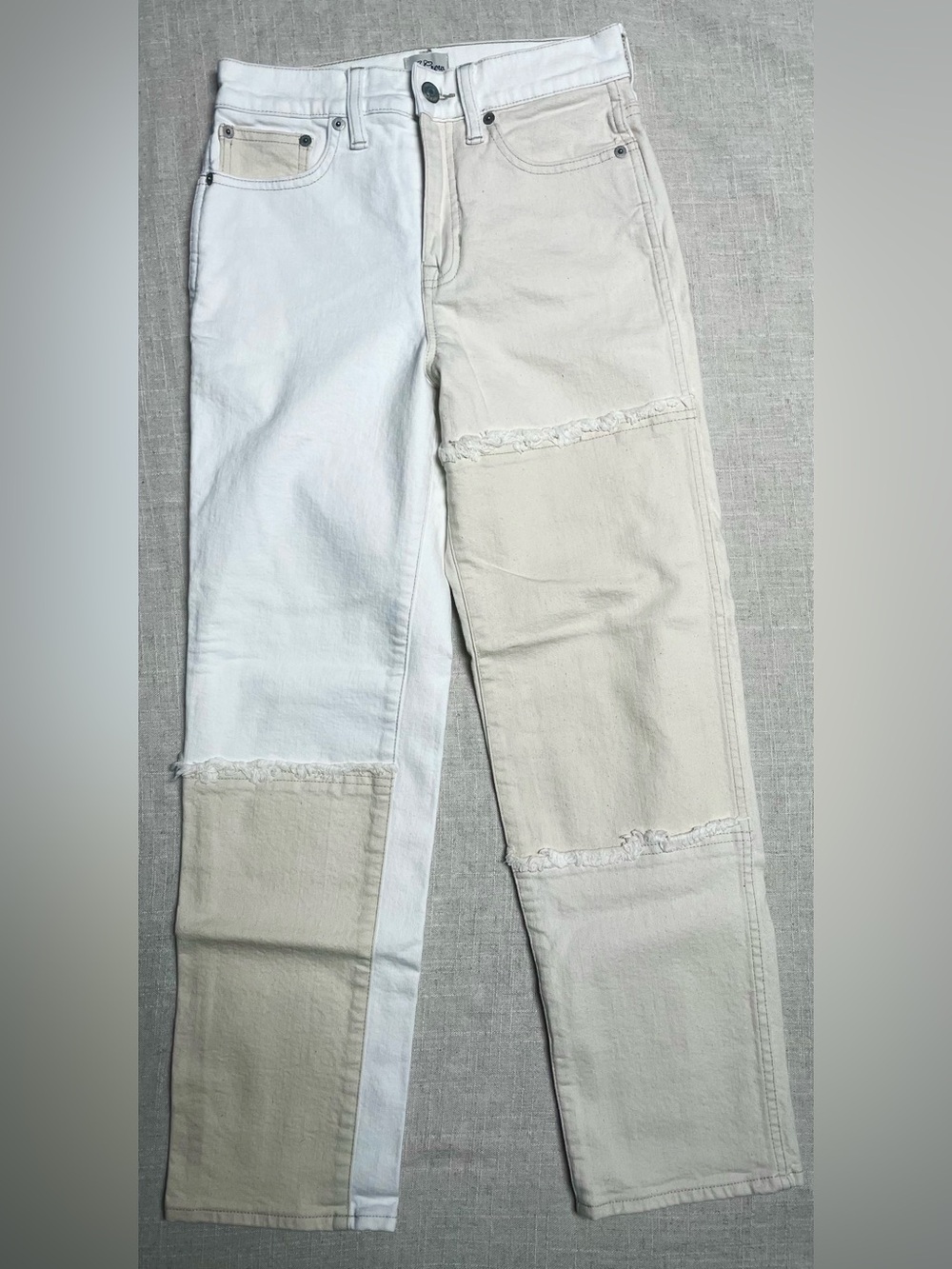 J. Crew Colorblock Jeans